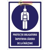 Indicator protectie obligatorie impotriva caderii de la inaltime